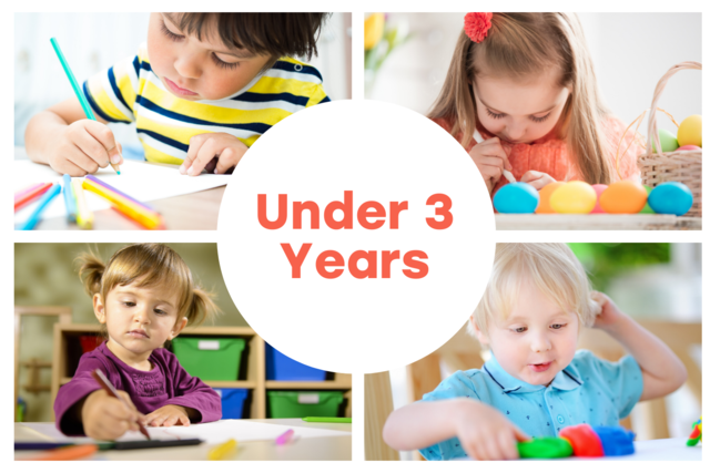 Activities for Under 3 Years