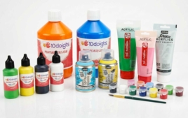 Acrylic paint - Paints - 10doigts.fr