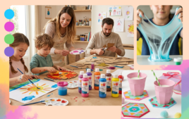 Actividades creativas en familia - El Rincón Creativo - 10doigts.fr