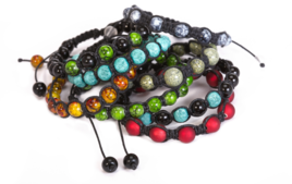 Shamballa Bracelet - Exploring creative techniques - 10doigts.fr
