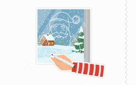 Christmas Window Decorations - Creative Christmas Activities - 10doigts.fr