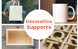 Decorative Supports - Craft and hobbies supplies - 10doigts.fr