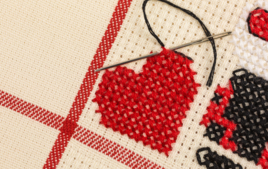 Bordo a punto de cruz - En el corazón de las técnicas creativas - 10doigts.fr