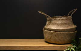 I customize a basket - Exploring creative techniques - 10doigts.fr