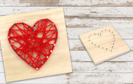 Me estoy iniciando en el String Art - Nuevos métodos creativos - 10doigts.fr