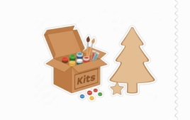 Christmas Creative Kits for Children - Creative Christmas Activities - 10doigts.fr
