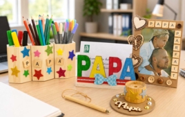 Regalos DIY para el Día del Padre – Para la oficina de papá - Manualidades para el día del padre - 10doigts.fr