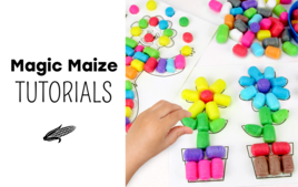 Craft Activities with Magic maize : Our Tutorials for the Youngest - Craft activity ideas for children - 10doigts.fr