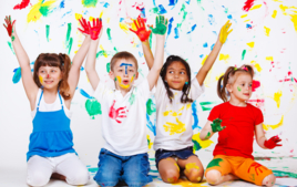 Pinto con las manos - Actividades creativas en familia - 10doigts.fr