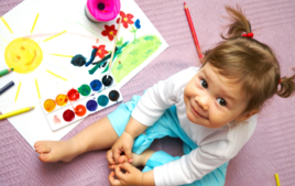 Pinto con acuarelas - Actividades creativas en familia - 10doigts.fr