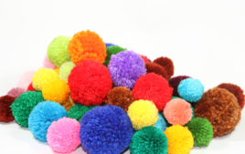 Craft Pom Poms - Creative accessories - 10doigts.fr