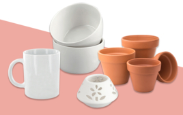 Decorative Ceramic Supports - Decorative Supports - 10doigts.fr