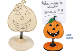 Soportes de Halloween para decorar - Manualidades de Halloween - 10doigts.fr