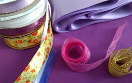 Ribbons and Bias - Fabric Decoration - 10doigts.fr