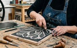 Discover Linocut - Fresh creative approaches - 10doigts.fr