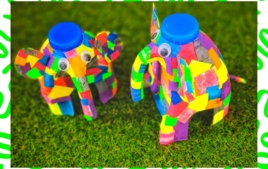 Manualidades con material reciclado