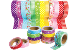 Cinta adhesiva de enmascarar (Washi tape) - Complementos y Detalles - 10doigts.fr
