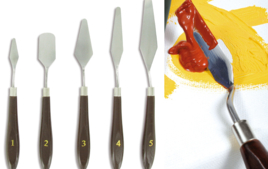 Espátulas y cuchillos - Pinceles y accesorios - 10doigts.fr