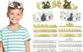 Crowns and Hats for Carnival: Creative Activities for Children - Creative Activities Carnival - 10doigts.fr