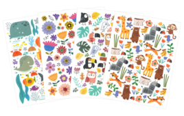 Calcomanías infantiles - Pegatinas, gomets y stickers - 10doigts.fr