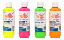 Fluorescent and Phosphorescent Paint - Effect Paints - 10doigts.fr