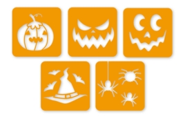Party Stencils - Stencils: the ideal tool to get started with painting - 10doigts.fr