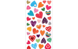 Gometas en relieve 3D para niños, manualidades y ocio creativo - Pegatinas, gomets y stickers - 10doigts.fr