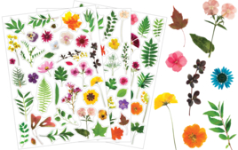 Decorative Flowers and Leaves - Creative accessories - 10doigts.fr