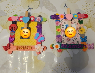 Photo frame for Mother's and Father's Day - 10doigts.fr
