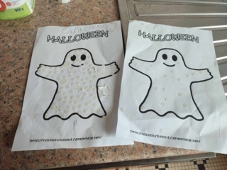 Fantômes fluorescents - 10doigts.fr