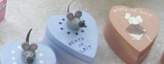 boite dents de lait - Déco du bois - 10doigts.fr