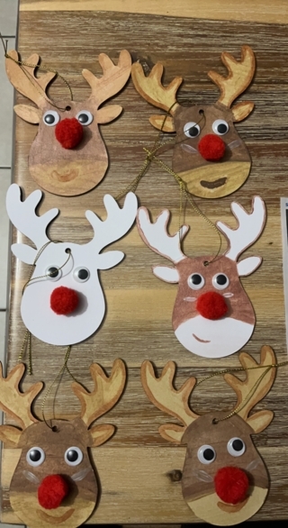 Suspensions rennes de Noël - 10doigts.fr