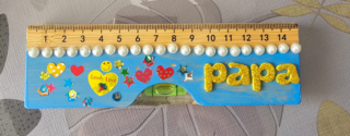 Dad's level ruler - 10doigts.fr