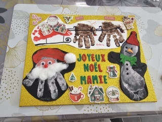 Christmas canvas - 10doigts.fr