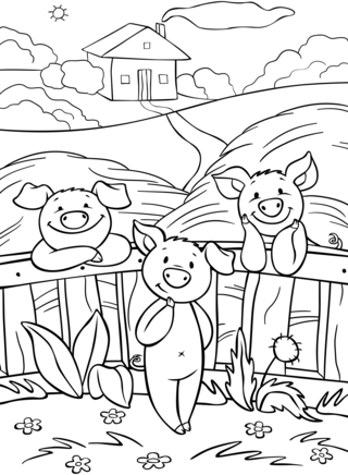 Animales-granja12 - Coloreados de animales - Coloriages - 10doigts.fr