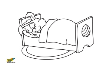 Conejo71 - Coloreados de animales - Coloriages - 10doigts.fr