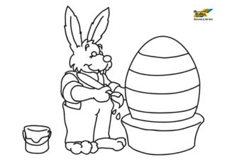 Conejo78 - Coloreados de animales - Coloriages - 10doigts.fr
