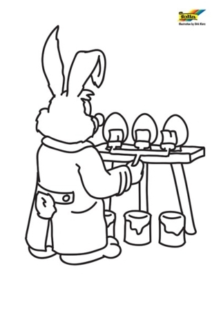 Conejo83 - Coloreados de animales - Coloriages - 10doigts.fr