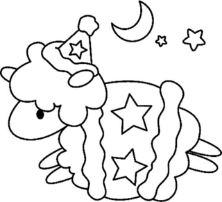 Oveja 01 - Coloreados de animales - Coloriages - 10doigts.fr