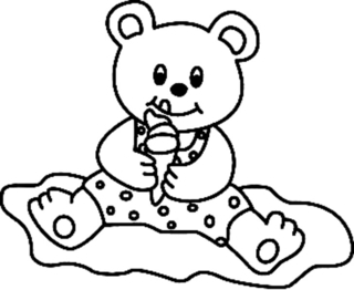 Bear 041 - Animal coloring pages - Coloriages - 10doigts.fr