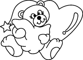 Bear 046 - Animal coloring pages - Coloriages - 10doigts.fr