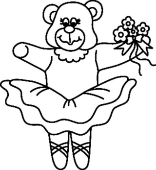 Bear 065 - Animal coloring pages - Coloriages - 10doigts.fr