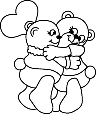Bear01 - Animal coloring pages - Coloriages - 10doigts.fr