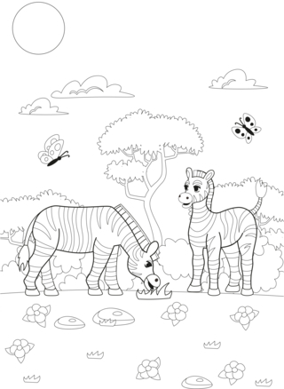 Animales-selva16 - Coloreados de animales - Coloriages - 10doigts.fr