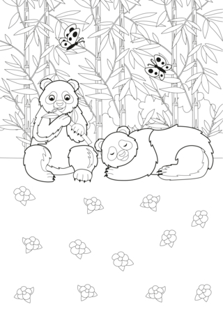 Animales-selva19 - Coloreados de animales - Coloriages - 10doigts.fr