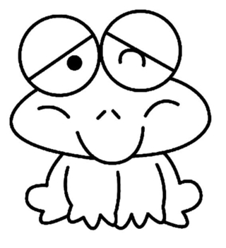 Rana 03 - Coloreados de animales - Coloriages - 10doigts.fr
