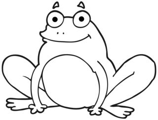 Rana 08 - Coloreados de animales - Coloriages - 10doigts.fr