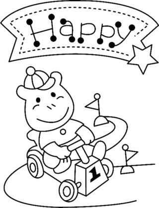 Hipopótamo05 - Coloreados de animales - Coloriages - 10doigts.fr
