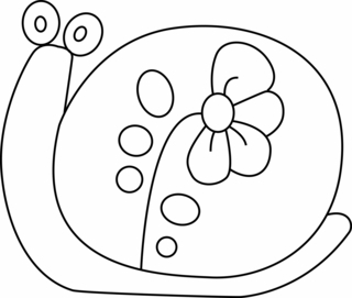 Caracol 03 - Coloreados de animales - Coloriages - 10doigts.fr