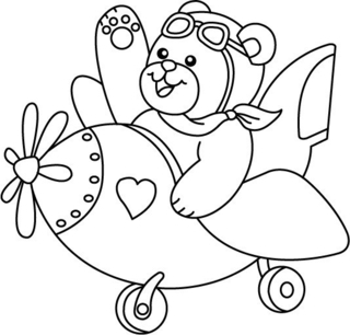 Osito 06 - Coloreados de animales - Coloriages - 10doigts.fr